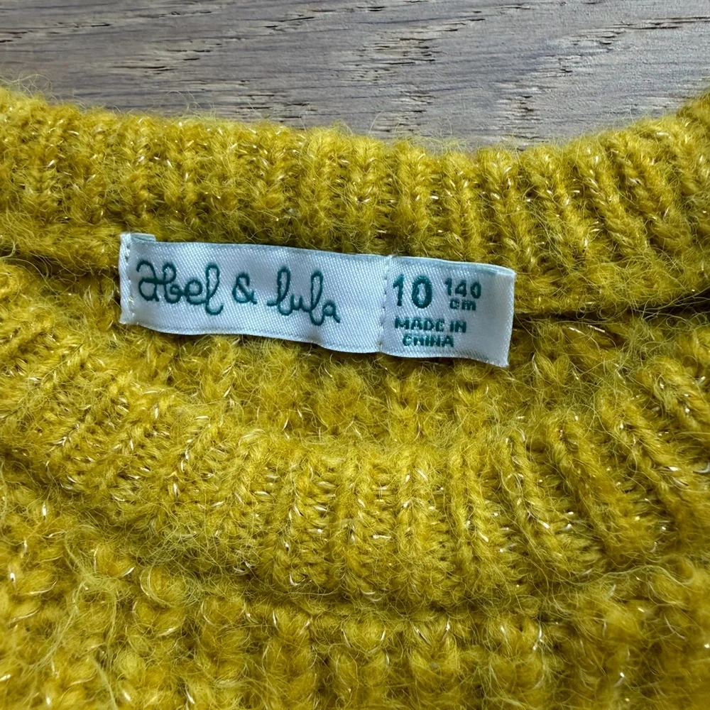 Abel & Lula girls sweater size 10